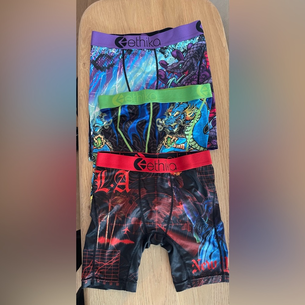 Ethika boys underwear size L (fits like 10/12) batch of 10 pairs.